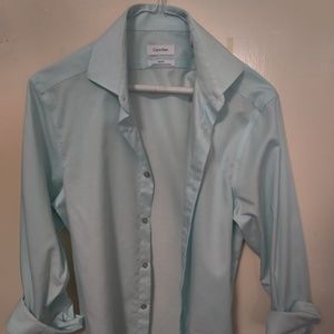 Calvin Klein Men's Dress Shirt Slim Fit